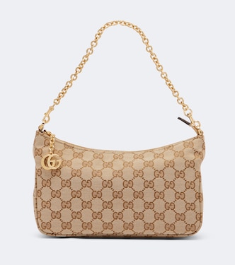 Lady Lunetta Small GG canvas shoulder bag | Gucci