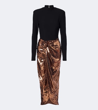 Robe longue à sequins | Rotate
