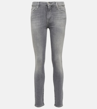 Slim Illusion mid-rise skinny jeans | 7 For All Mankind