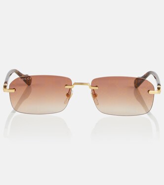 GG rectangular sunglasses | Gucci