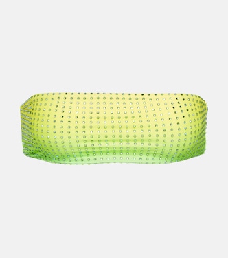 Haut de bikini bandeau à ornements | Self-Portrait