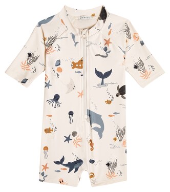 Baby Max printed rashguard swimsuit | Liewood