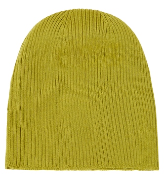 Ribbed-knit wool beanie | Rick Owens Kids