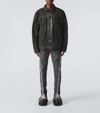 Sphinx Jumbo Worker denim jacket in black - Rick Owens | Mytheresa