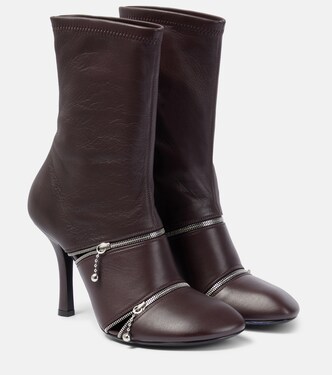 Botines Peep de piel | Burberry