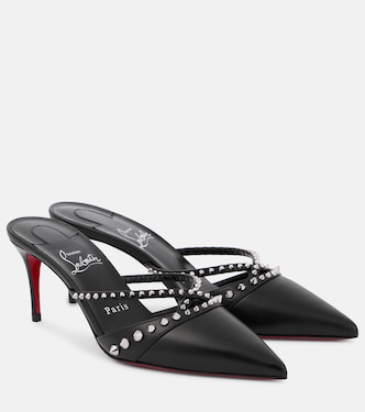 Tatoosh 70 studded leather mules | Christian Louboutin