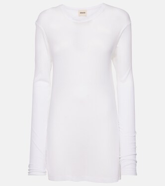 Morton ribbed-knit top | Khaite