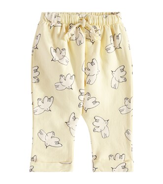 Baby printed cotton-blend jersey pants | Bobo Choses