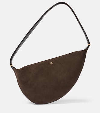 Bolso al hombro Scooped de ante | Toteme