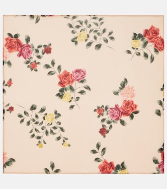 Foulard in misto seta con stampa | Magda Butrym