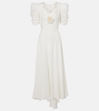 Robe longue en crêpe de soie | Rodarte