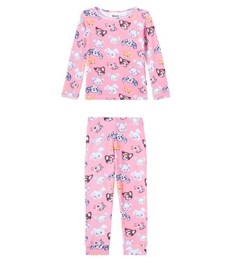 Lue printed cotton-blend pajamas | Molo