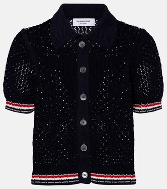 Cardigan aus Pointelle-Strick | Thom Browne