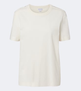 Intrecciato cotton jersey T-shirt | Bottega Veneta