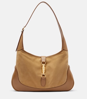 Gucci Jackie 1961 Medium suede shoulder bag  | Gucci
