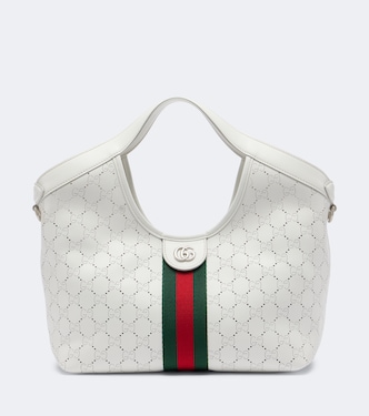 Gucci Giglio Small leather tote bag | Gucci
