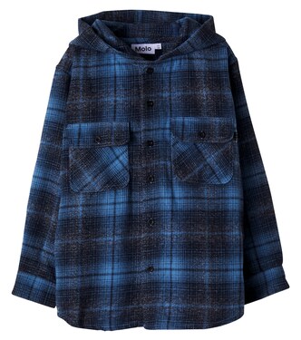 Rizz plaid cotton shirt | Molo
