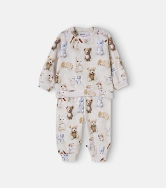 Baby Disc sweatshirt and Simeon sweatpants set | Molo