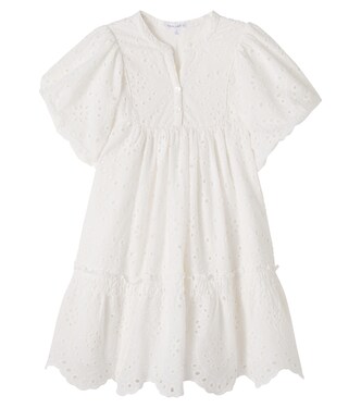Cruz broderie anglaise cotton dress | Poupette St Barth Kids