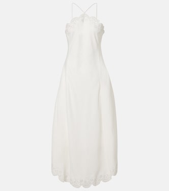 Gillian linen-blend midi dress | Simkhai