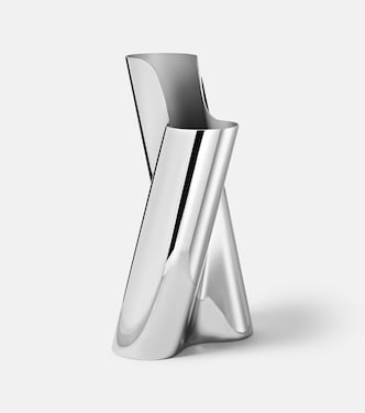 Vase Lituus Large aus Edelstahl | Georg Jensen