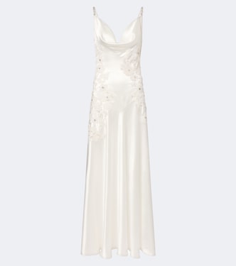 Robe longue de mariée en soie | Là Fuori
