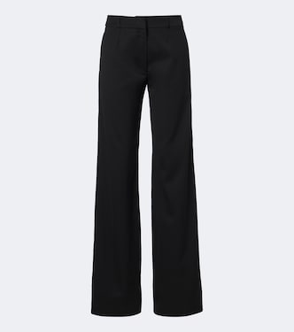 Mid-rise straight pants | Georges Hobeika