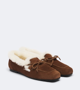 Chaussures bateau Jasper en daim | Aeyde