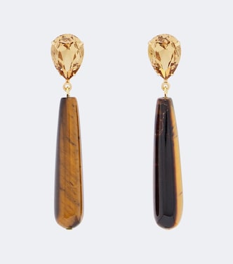 Caroline 18kt gold-plated earrings | Jennifer Behr