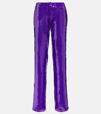 Pantalon ample à sequins | LaQuan Smith