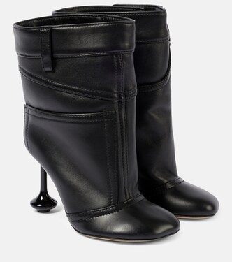 Toy Panta 90 leather ankle boots | Loewe
