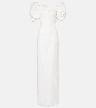 Isidore cotton and silk maxi dress | Markarian