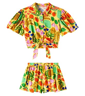 Printed top and shorts set | Fábula