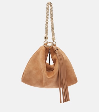 Clutch Callie aus Veloursleder | Jimmy Choo