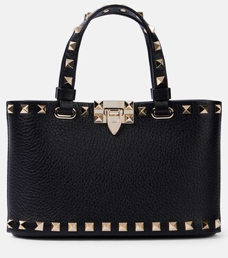 Rockstud leather tote bag | Valentino Garavani