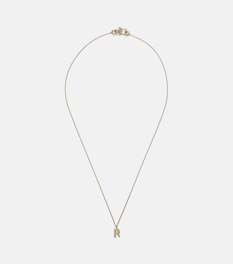 Collier Initial en or 18 ct (750/1000) et diamants | Sophie Bille Brahe