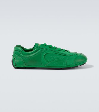 Montecarlo Re-Edition 2005 leather sneakers | Prada