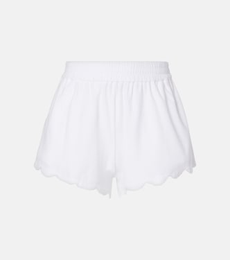 Bellini cotton-blend terry shorts | Marysia