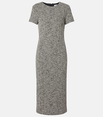 Giugno cotton and wool-blend midi dress | Max Mara