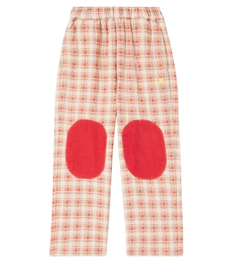 Checked cotton pants | Jellymallow