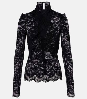 Floral lace top | Rabanne