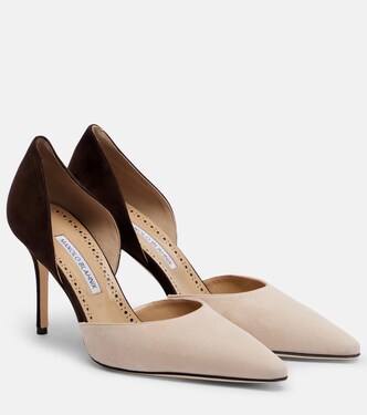 Taylerbinu 90 suede pumps | Manolo Blahnik