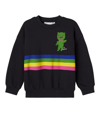 Alien cotton jersey sweatshirt | Mini Rodini