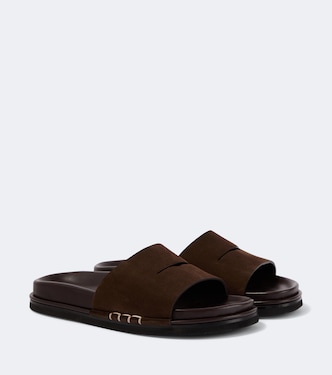 Suede slides | JW Anderson