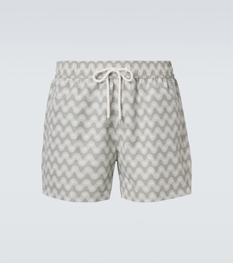 Bedruckte Badeshorts Rio | Frescobol Carioca