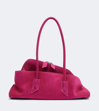 La Passeggiata Small suede tote bag | The Attico