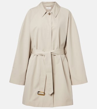 Amaya belted cotton car coat | The Row