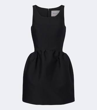 Wool and silk-blend minidress | Balenciaga