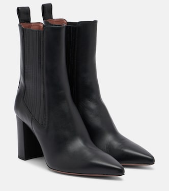 Anja leather ankle boots | Paris Texas