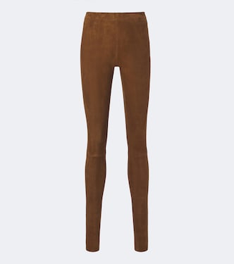 Carolyn suede leggings | Stouls